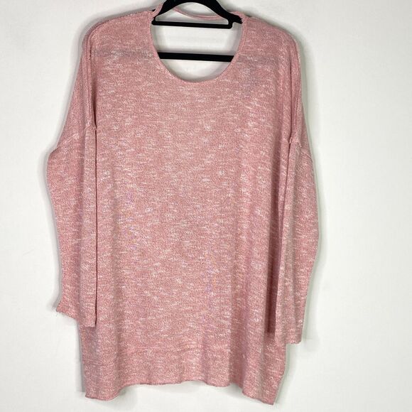 Lulus Hazey Baby Heather Backless Knit Top Women's Size Small - Picture 1 of 9